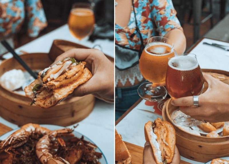 Good Luck Beerhouse - điểm đến ẩm thực nổi tiếng ở Haji Lane Singapore. 🍻 📸