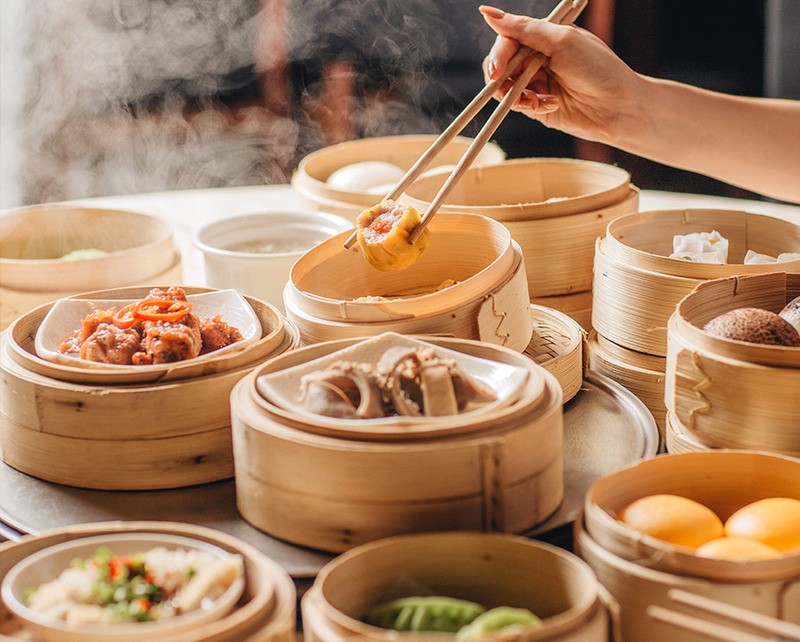 Dimsum đa dạng tại Meiwei Hà Nội.