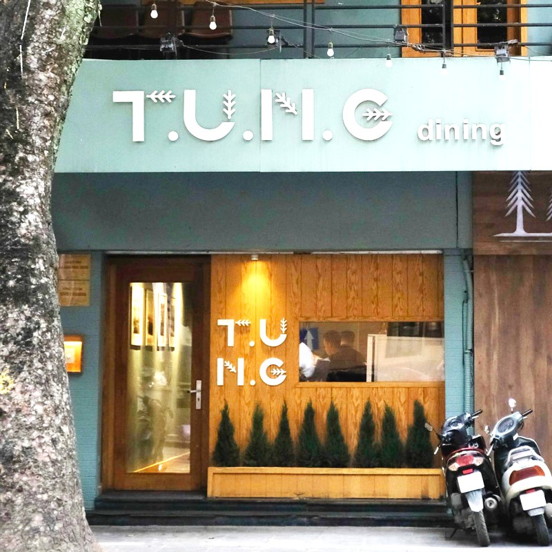 T.U.N.G Dining: Nét nhỏ xinh giữa phố cổ yên bình.