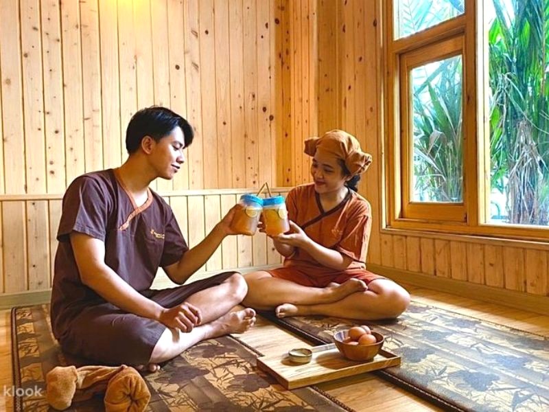 Thư giãn đậm chất spa Hàn Quốc cùng bạn bè tại Temple Leaf Spa Land.