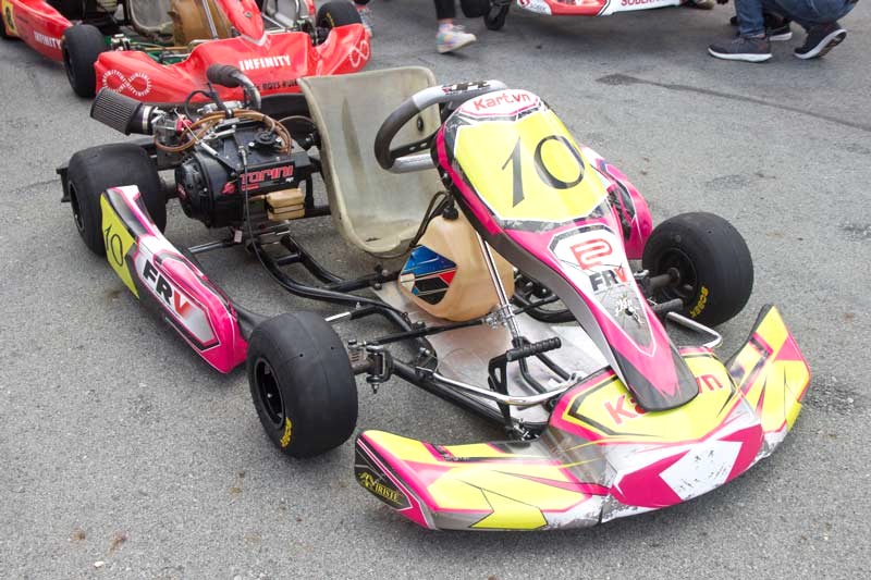 Xe Go Kart: Phiên bản thu nhỏ của xe F1.