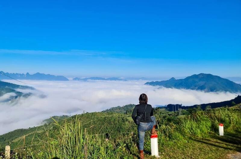 Cổng trời Mường Lống vẫn giữ nét đẹp nguyên sơ, trong lành, dễ chịu. (Ảnh: Nguyễn Lan Vinh)