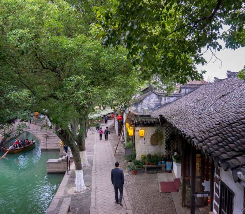 Cổ trấn Đồng Lý - nét mộc mạc xưa cũ (Ảnh: Museum of Water)