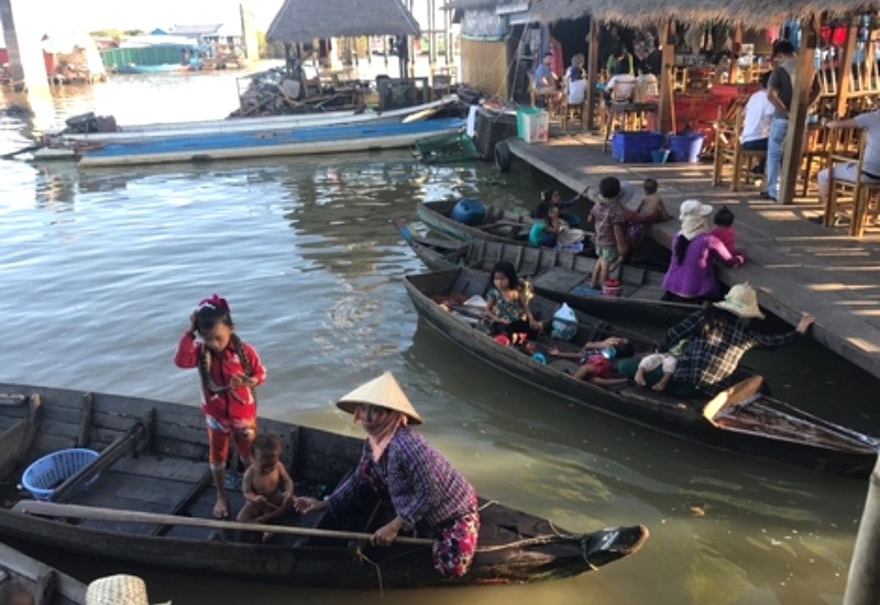 Cuộc sống bình yên nơi đây.