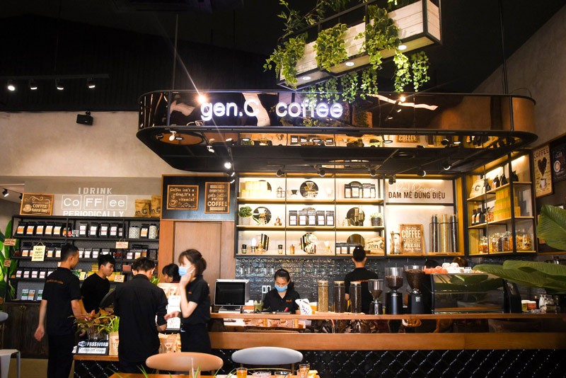 Gen C Coffee có 2 chi nhánh tại trung tâm Buôn Ma Thuột.