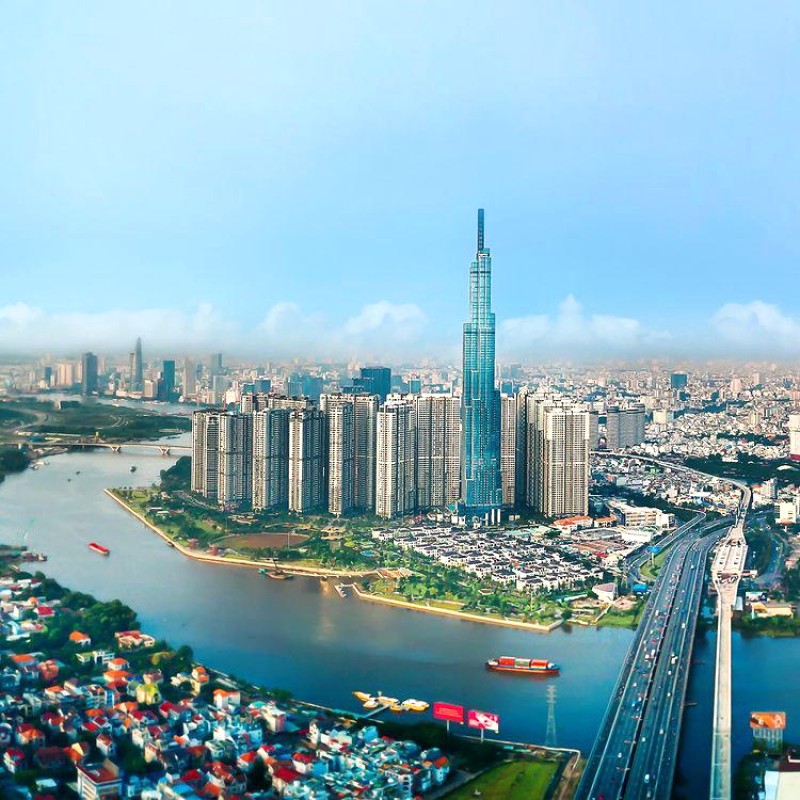 Landmark 81 Skyview - điểm đến lý tưởng, gần trung tâm, dễ di chuyển. (Ảnh: @landmark81skyview)