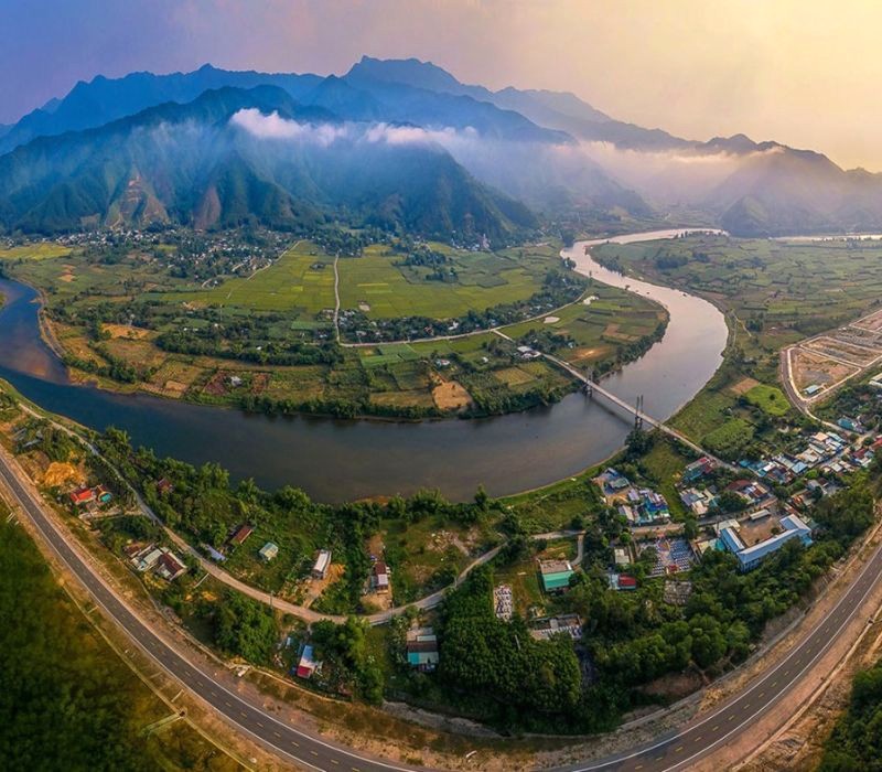 Hành trình đến sông Cu Đê thú vị! (Ảnh: Danatravel)