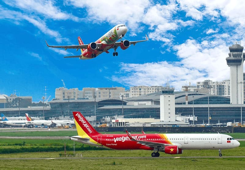 Bay từ Việt Nam đến Hàn Quốc: nhanh chóng, tiết kiệm. Ảnh: Vietjet Air.