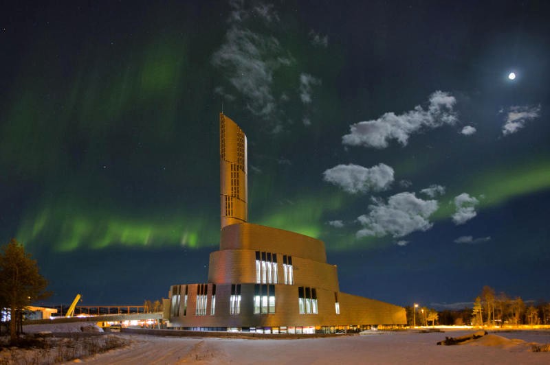 Alta, thị trấn nhỏ xinh ở Bắc Na Uy, là thiên đường ngắm cực quang. (Ảnh: Norway Lights)