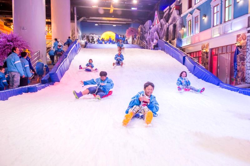 Snow Town - điểm vui chơi quen thuộc cho gia đình có trẻ nhỏ tại TP.HCM.