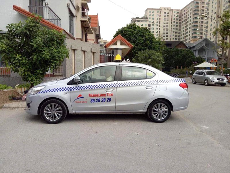 Taxi Thăng Long: Xe đời mới, hiện đại (Ảnh: Taxi Thăng Long)