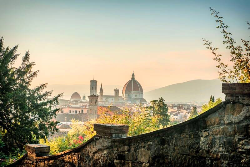 Mùa xuân ở Florence mang đến bầu không khí mát mẻ, trong lành và cảnh sắc tươi mới. (Ảnh: CN Traveller)