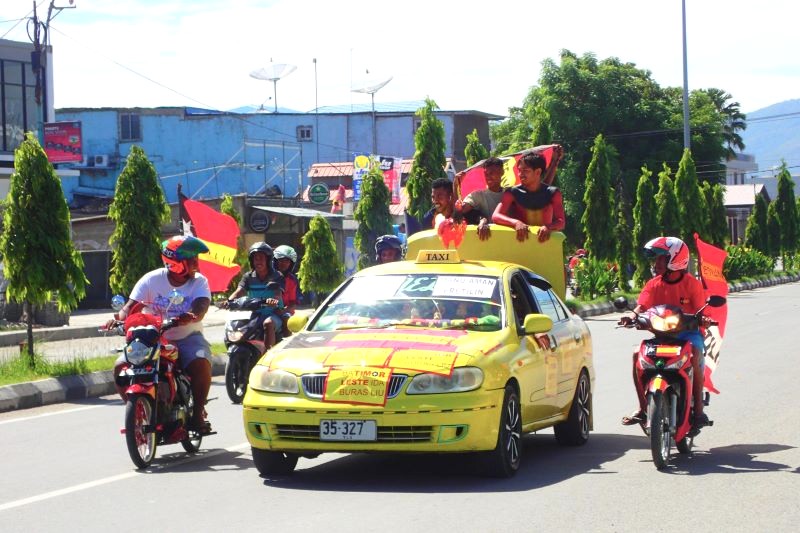 Taxi là lựa chọn tiện lợi, nhanh chóng cho du khách lần đầu đến Đông Timor.