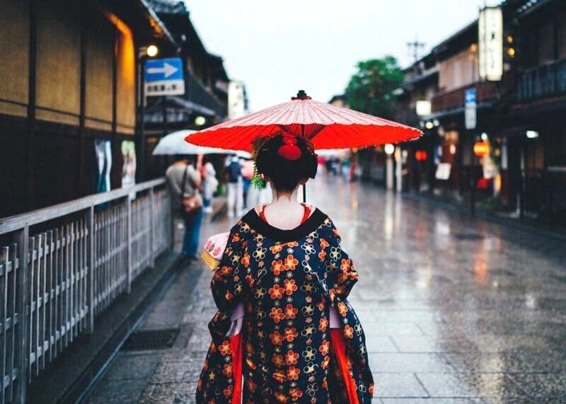 Văn hóa Geisha Gion Kyoto: ấn tượng, thu hút du khách. (Ảnh: Tianshu Liu)