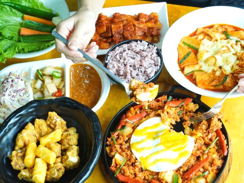 Món Hàn Quốc ngon, chất lượng, giá phải chăng tại Hanuri. (Ảnh: hanuri Korean fast food)