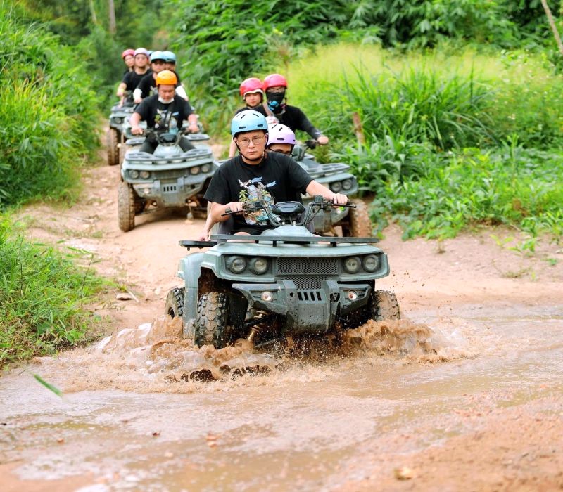 Lái ATV tại Kong Forest, trải nghiệm khó quên! (Ảnh: Kong Forest)