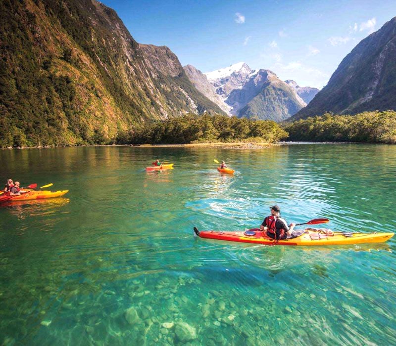 Chèo kayak tại Harrison Cove (Ảnh: southerndiscoveries)