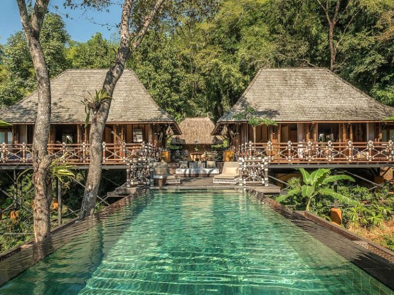 Four Seasons Tented Camp Golden Triangle: hòa mình với thiên nhiên.