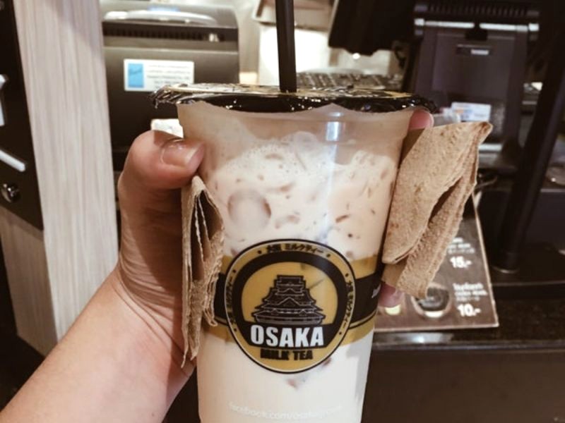 Trà sữa Thái Osaka Milk Tea: Hương vị độc đáo, mới lạ. (Ảnh: Foursquare)