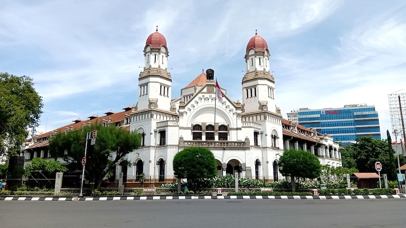 Công trình được trùng tu, tôn tạo thành bảo tàng lịch sử ngành đường sắt Indonesia. (Ảnh: visitjawatengah)