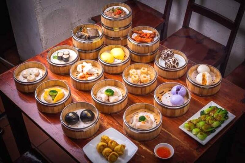 Dimsum đủ màu sắc Phát Ký.