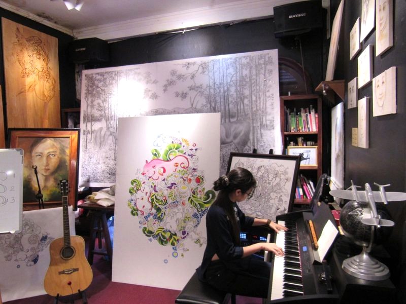 B/S Art Studio: Không gian nghệ thuật, khơi nguồn cảm hứng.