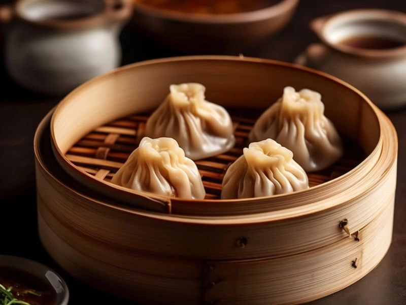 Tiểu Long Bao ngon tuyệt đỉnh! (Ảnh: Haowei Dimsum)