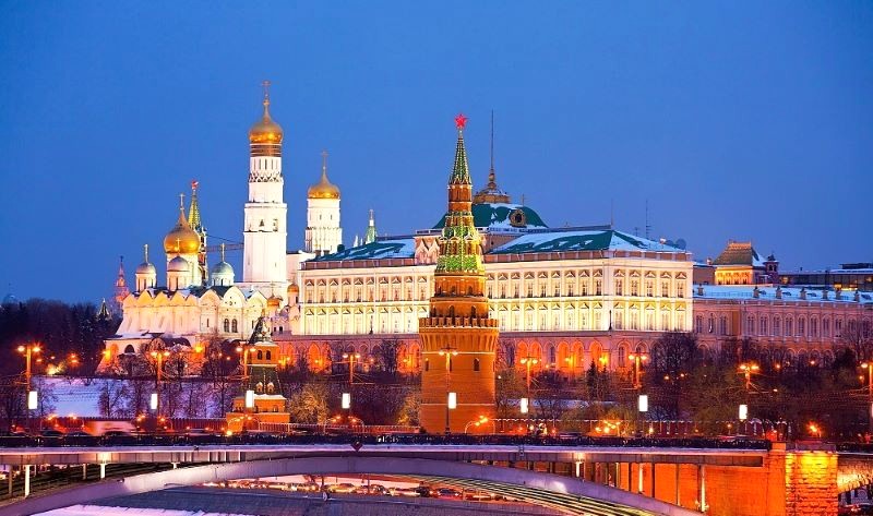 Kremlin là trung tâm sự kiện quốc gia Nga.