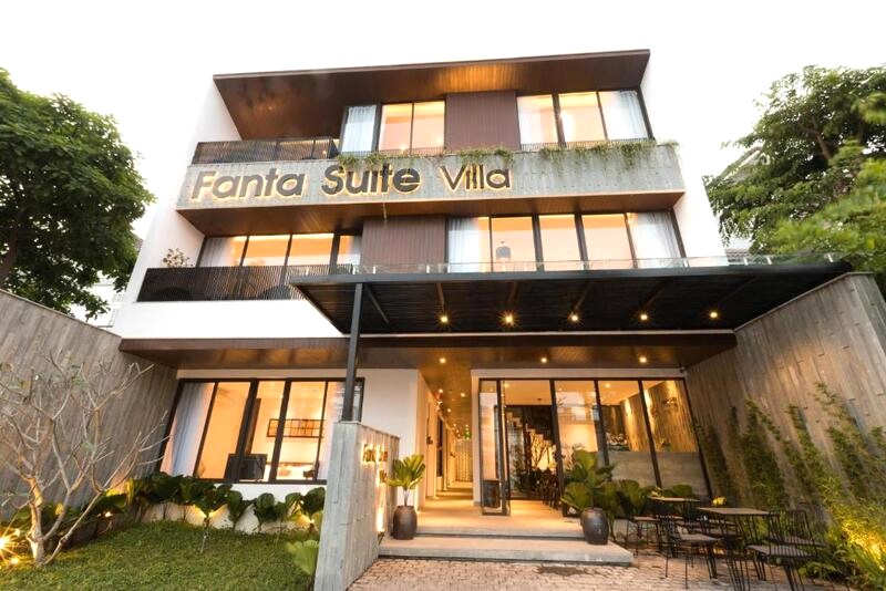 Fanta Suite Villa: Không gian xanh mát, trong lành.