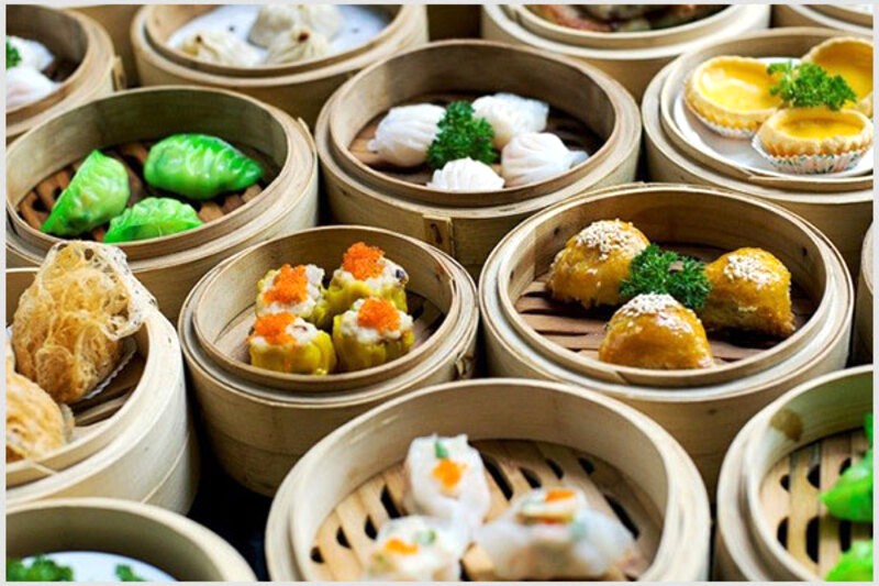 Dimsum ngon miệng, được thực khách yêu thích.