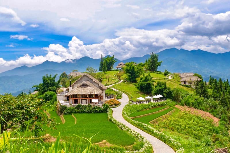 Topas Ecolodge Sapa: Resort bungalow nghỉ dưỡng ở bản Lao Chải, Tả Van.