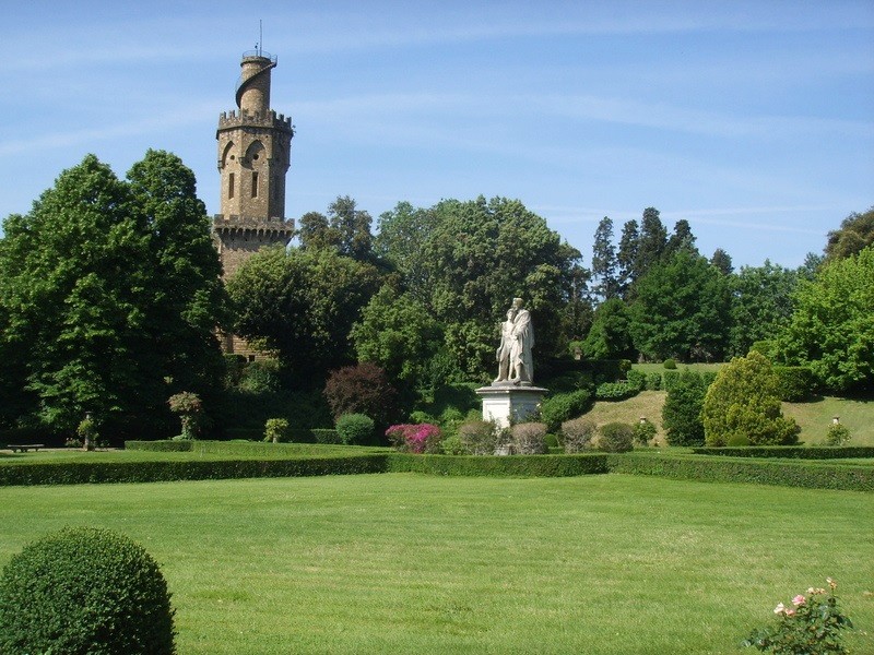 Vườn Torrigiani, ốc đảo xanh ẩn mình giữa lòng Florence. (Ảnh: Giardino torrigiani, veduta)