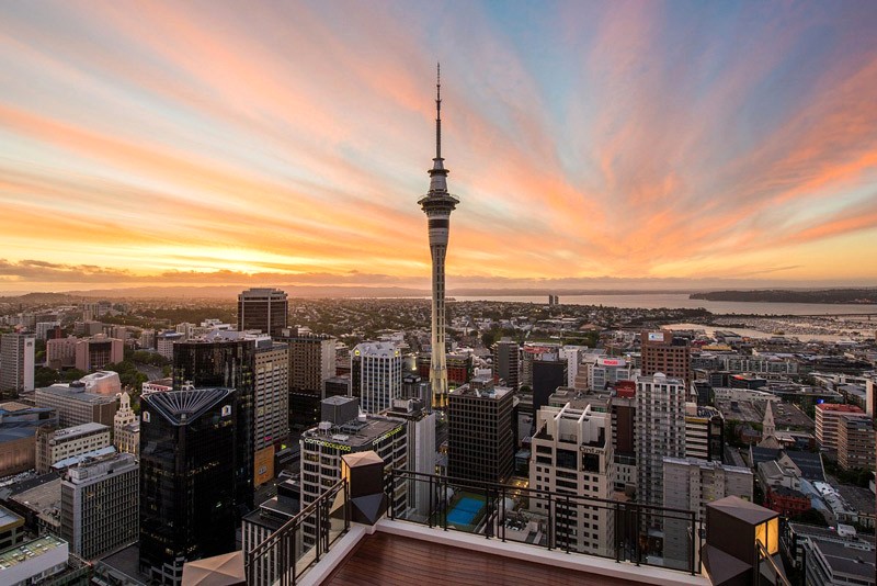 Tháp Sky là biểu tượng của Auckland.