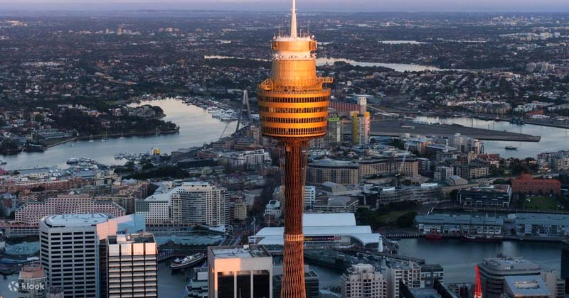 Ngắm toàn cảnh Sydney từ Sydney Tower Eye (Ảnh: darlingharbour)