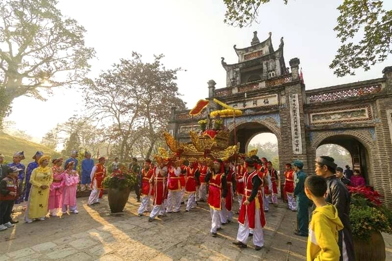 Hội Gióng là di sản văn hóa phi vật thể của nhân loại, được UNESCO công nhận.