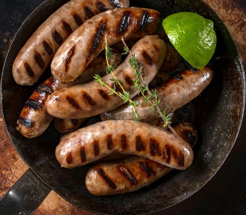 Bratwurst Thụy Sĩ: độc đáo & ngon miệng (Ảnh: Tillmans Meats)