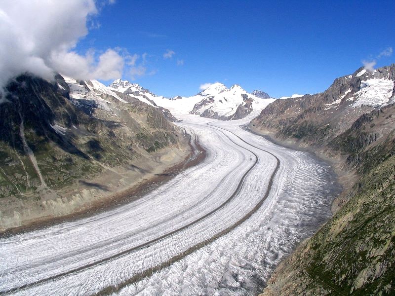 Sông băng Aletsch, Di sản Thế giới UNESCO tại Thụy Sĩ.