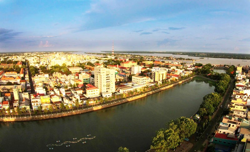 Mỹ Tho, Tiền Giang. (Ảnh: Wikipedia)