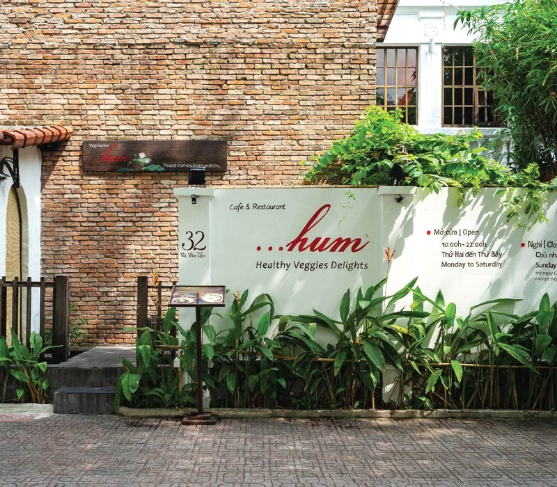 Hum Garden & Restaurant: Nhà hàng thuần chay hàng đầu Việt Nam (Ảnh: Hum)