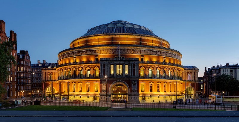 Royal Albert Hall, biểu tượng kiến trúc London (Wikipedia).