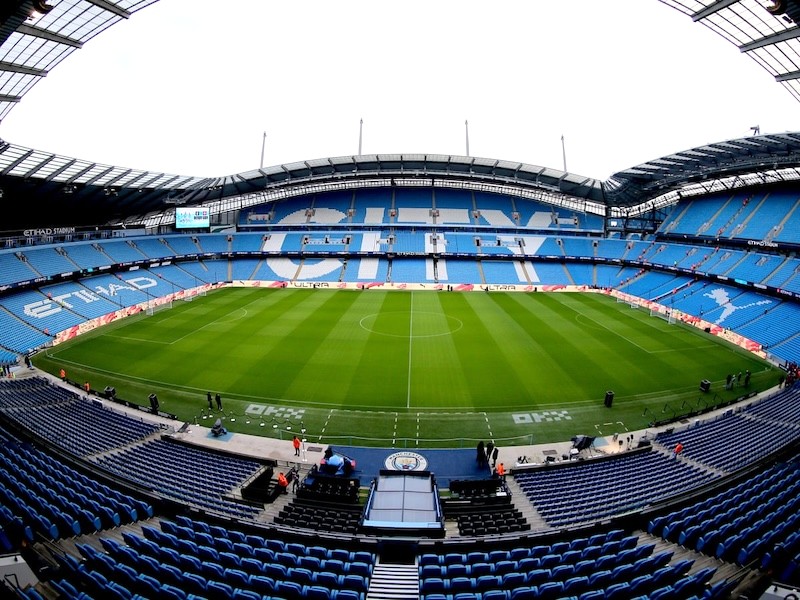 Sân vận động Etihad, sân nhà của Manchester City, tọa lạc ở phía đông thành phố Manchester. (Ảnh: The Guardian)