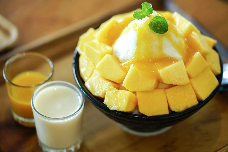 Bingsu: Món tráng miệng được yêu thích. (Ảnh: dumplingconnection)