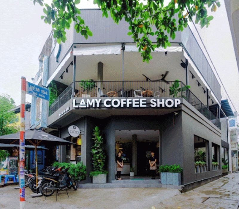 Lamy Coffee Shop: Rộng rãi, thoáng mát (Ảnh: sangquancafe)