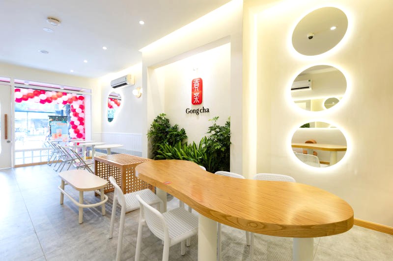 Gong Cha - thương hiệu trà sữa quen thuộc tại Gò Vấp, TP.HCM.