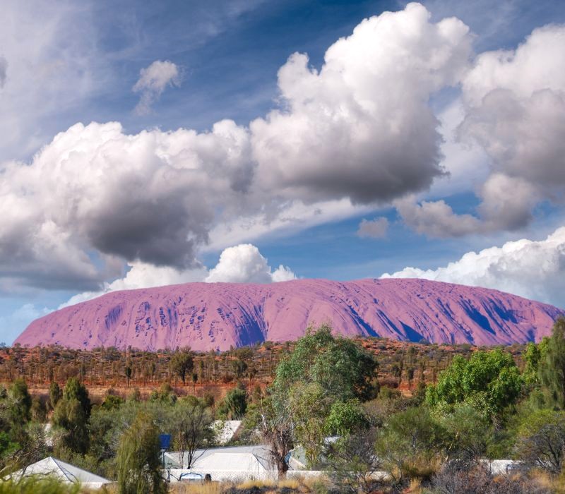 Uluru, kỳ quan ấn tượng của Úc. (@gagliardiphotography)