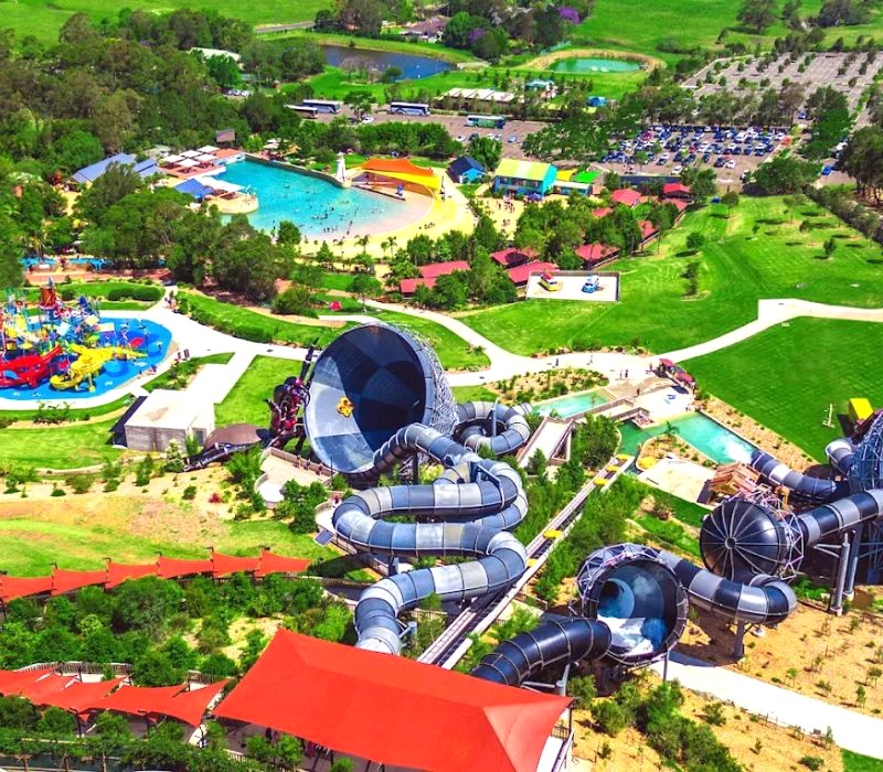 Công viên nước Jamberoo Action Park nổi tiếng.