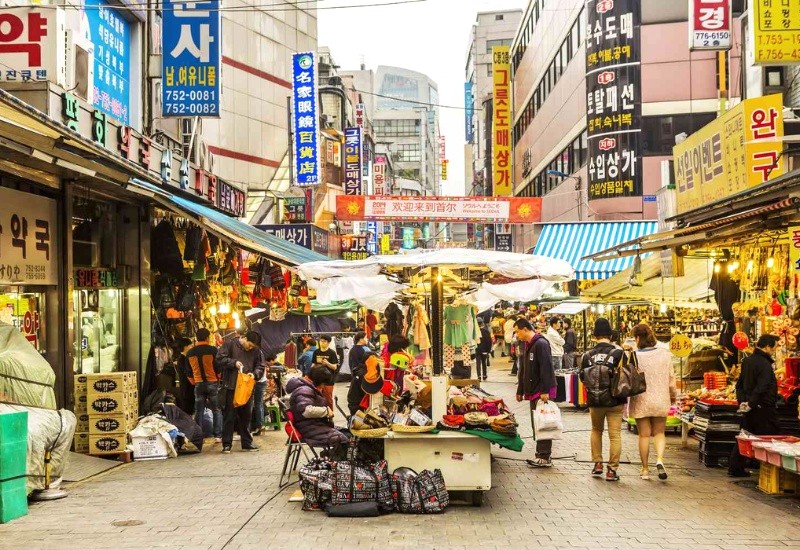 Chợ Namdaemun: Nét ẩm thực đặc trưng Hàn Quốc.