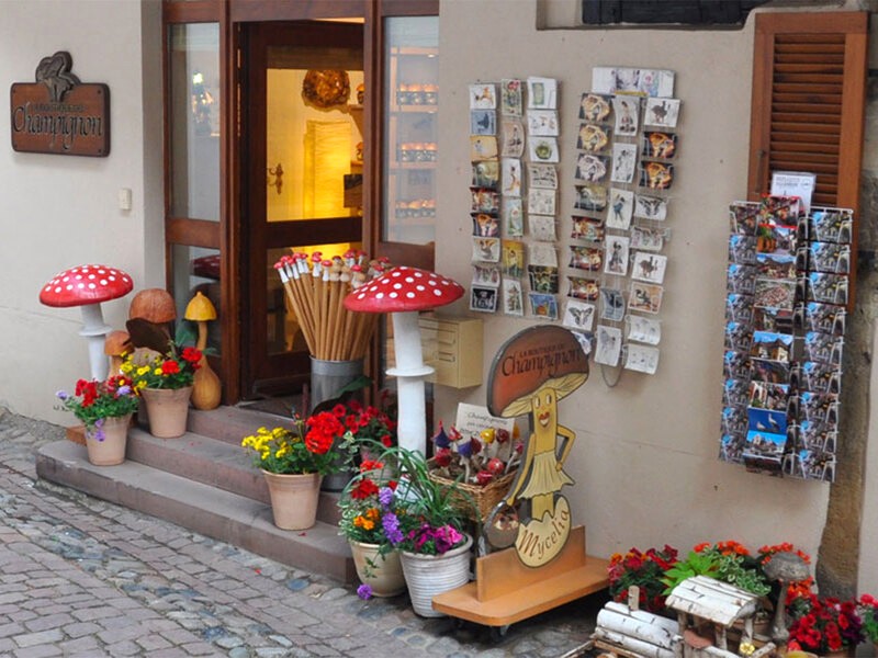 Boutique du Champignon, Eguisheim. Ảnh: laboutiqueduchampignon