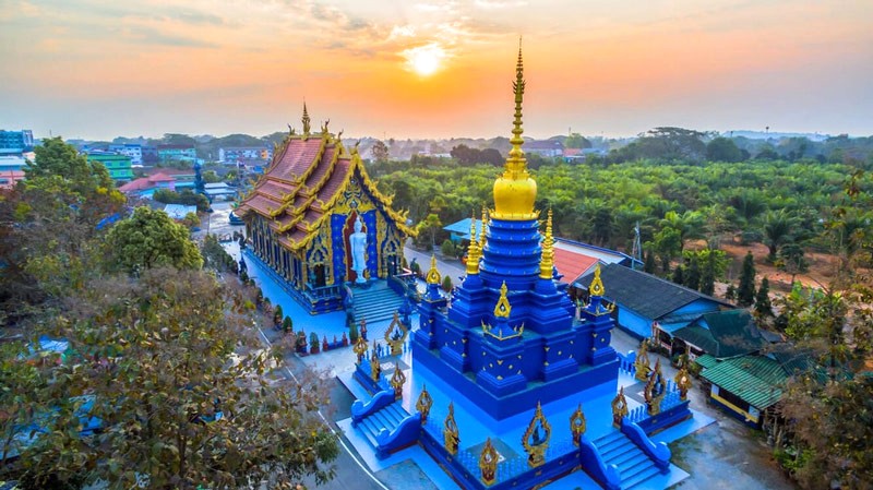 Chiang Rai: Thành phố những ngôi đền độc đáo. (Ảnh: longphutravel)