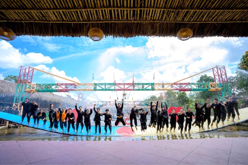 Eco Wonderland: Trải nghiệm teambuilding độc đáo tại Cantho Eco Resort.